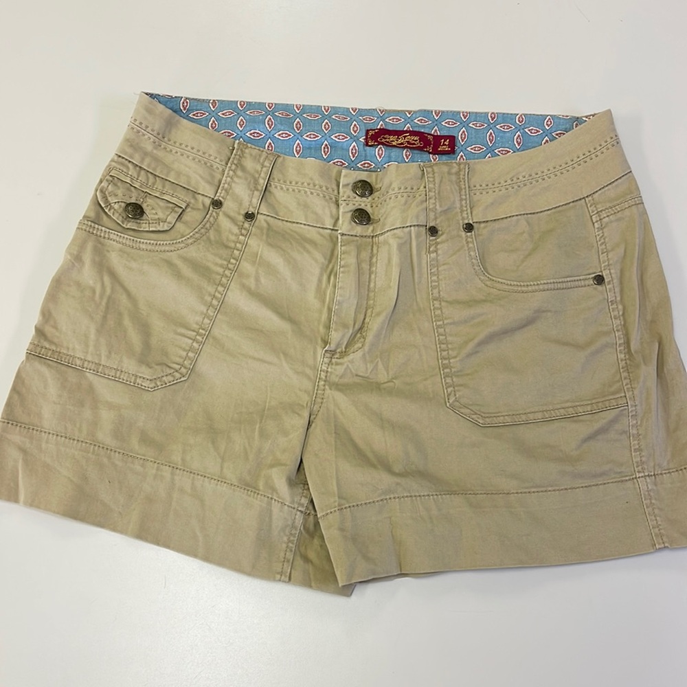 Size 14 one 5 one khaki shorts